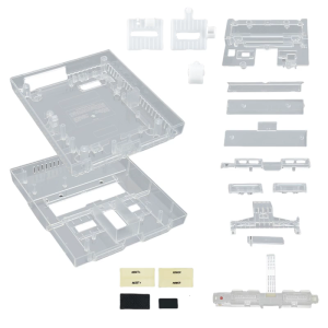 Shockproof Shell for Retro Gaming Console Clear Box Replacement Impact Resistant Case Shell Transparent Housing