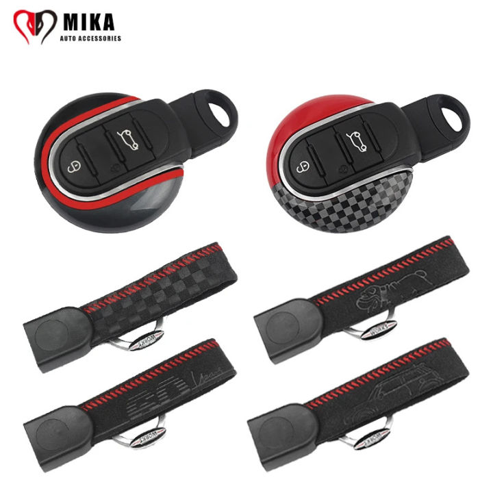 Create Idea Cover Per Chiave Mini Cooper | F54 F55 F56 F57 F60 | Finitura Nera Galvanica In TPU | Morbida E Antigraffio