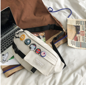 Tas Selempang Pria Wanita Waistbag Sport Stylish Tas Selempang Pria Tas Bahu Tas bahu tunggal trendi keren gaya Korea tas dada pria gaya pakaian kerja tas kurir olahraga gadis merek trendi tas pinggang siswa pasangan