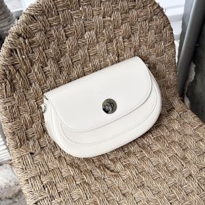 Túi Da Bò Nắp Gập Khóa Xoay Thời Trang Cidu CD83