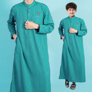AL-HABIB / JUBAH EMBOS ANAK LAKI LAKI USIA 3-14 TAHUN / JUBAH NEW TREND