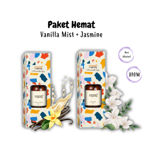 Bundling set 2 Reed Diffuser Pengharum Ruangan Summerspring 40ml Tahan lama