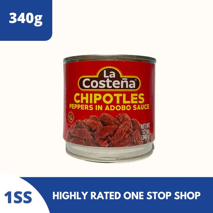La Costena Chipotle Peppers in Adobo Sauce 340g Lazada PH