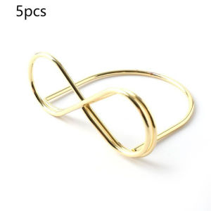 5pcs  Tiang Nomor Meja/Number Stick Card/ Number Name Card /Holder Party Memo Photo Stand Note Clip