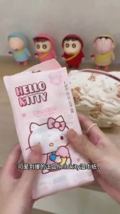 Tisu Basah Kitty 卡通迷你湿纸巾 Mini Cartoon Wet Wipes 儿童手口清洁便携湿巾 Kitty Portable Pure Water Cleaning Wipes
