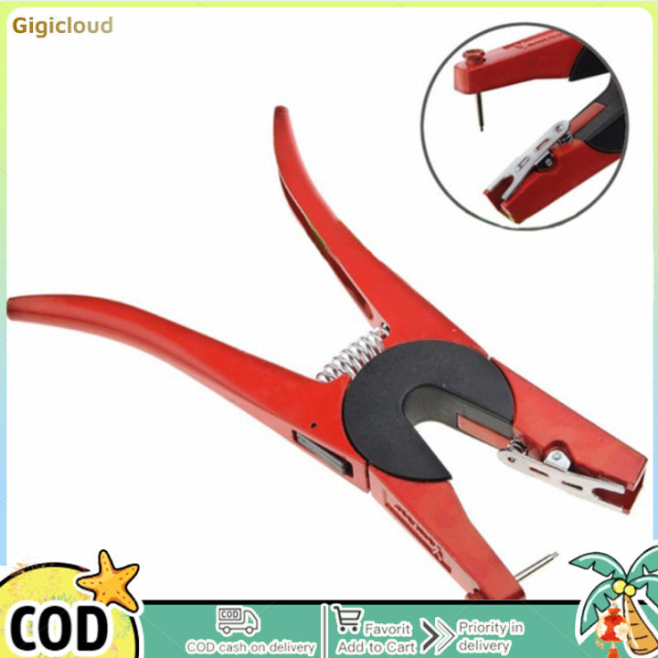 Ear Tag Pliers Farm Animal Identification Card Pig Cattle Ear Tag Plier Livestock Tool For Cow - View #14