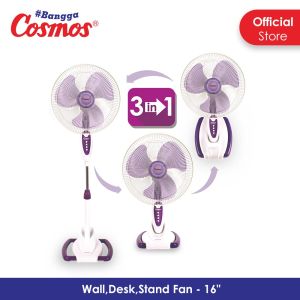 Cosmos Kipas Angin Dinding / Meja / Berdiri 3 in 1 - 16 inch - 16SO33 - FREE ONGKIR Jabodetabek