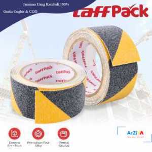 TaffPACK Lakban Tape Safety Grip Anti Slip Strong Traction 5m x 5cm - Black