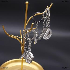 [COD] Abulaia Fashion Charm 26 English Letters A-Z Alphabet Keychains Car Bag Alloy Name Key Chains Jewelry