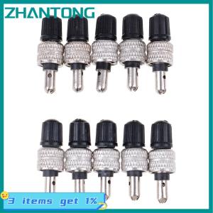 ZHANTONG 10pcs จักรยานล้อล้อวาล์วยางแกนเปลี่ยนซ่อม