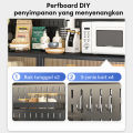 Rak Kabinet Dapur Rak Microwave Oven Rak Dapur Lemari Dapur Minimalis Dengan Pintu. 