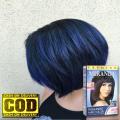 cat rambut miranda warna blue black  pewarna rambut miranda BPOM miranda magic hair color. 
