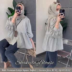 Blouse Wanita Bahan Premium Cotton/Atasan Wanita Kekinian/Shakeela Blouse/Atasan Wanita Korean Style