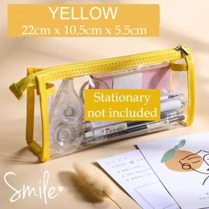 Clear Pencil Case Suitable for Exams. School Stationary Pouch
