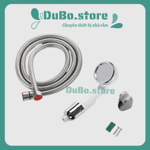 Bát sen nóng lạnh Hàn Quốc phòng tắm cao cấp màu trắng Bát sen trắng tăng áp hiện đại DuBo
