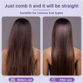 MAIMEITE Wireless Cordless Hair Straightener Comb Portable Hair Straightener 2-in-1 Negative Ion Anti-scalding Comb Hair Care. 