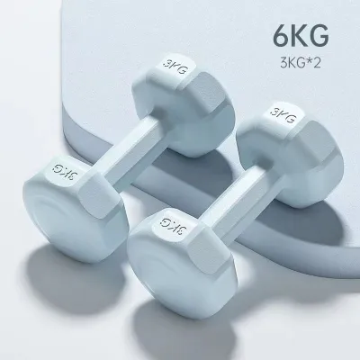 【Sold in pairs】1 pair 2kg/3kg Dumbell Gym dumbbell Exercise weights and Fitness Dumbbells Muscle fitness equipment dumbbell set for women