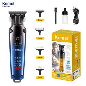 KEMEI KEMEI KM-1866 Hair Clipper Kit Cordless Rechargeable Stainless Blades Hair Cut