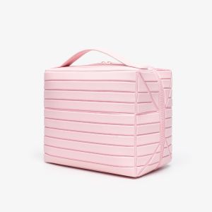 Waterproof Travel Makeup Bag Large Capacity Toiletry Bag Women Hanging Cosmetic Organizer No-Spill Compartments Portable