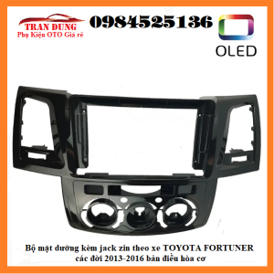 Xả kho thu hồi vốn combo mặt dưỡng kèm jack zin theo xe cho các dòng xe TOYOTA FORTUNER các đời 2013-2016 bản điều hòa cơ đại lí đồ chơi xe hơi phụ kiện ô tô đồ chơi bền đẹp giá sỉ đại lí mặt nạ dưỡng cao cấp.
