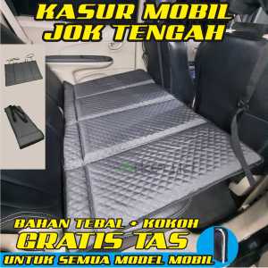 Kasur Mobil Matras Mobil Lipat - Untuk Anak Anak - Kemping - Bahan Premium - Free tas penyimpanan