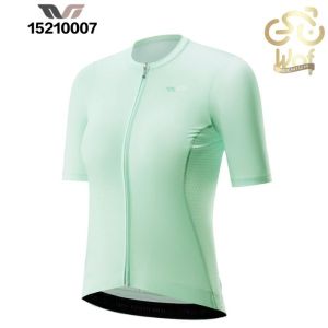 ROCKBROS TVI Women 15210007 Baju Kaos Jersey Sepeda Wanita Lengan Pendek Simple Grace MTB Bicycle Cycling Clothing Womens Short Sleeve Full Zipper Summer Road Breathable Bike Shirts Ciclismo Quick Dry Clothes