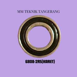 Ball Bearing 6808 zz (tutup besi) 2rs (tutup karet) Laher Original Asli Asb Nis Nkn