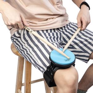 Xách Tay Trống Đệm tập Chân Thực Hành trống câm Với Dây Đeo Mini đệm trống Cho Sinh Viên Người Mới Bắt Đầu Dễ Dàng Để Chơi