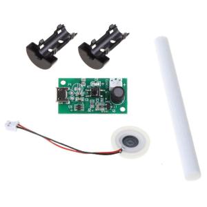 USB Mini Humidifier DIY Kit Mist Maker Ceramics Discs Pond Fogger Discs and Driver Circuit Board for Humidifier Home