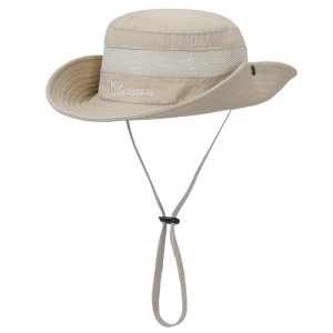 Foldable Kids Sun Hat With UPF50 Prevent Adjustable Chin Strap Fisherman Hat for Children Outdoor Adventure Accessories