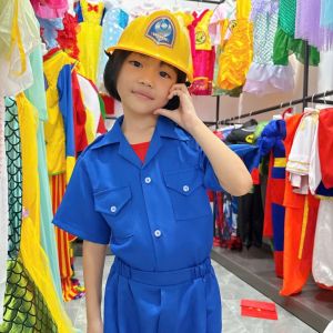 🍄 [2-6 Tuổi] Sỉ Quần Áo Công Nhân Kỹ Sư Cho Bé Mầm Non Hóa Trang Hướng Nghiệp Tại Hà Nội  4.8  5 đánh giá Đã bán 35