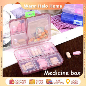 9 Grid Pill Box Medicine Storage Case Pill First Aid Kit Container Moisture Proof Medicine Storage Box Portable Medicine Box