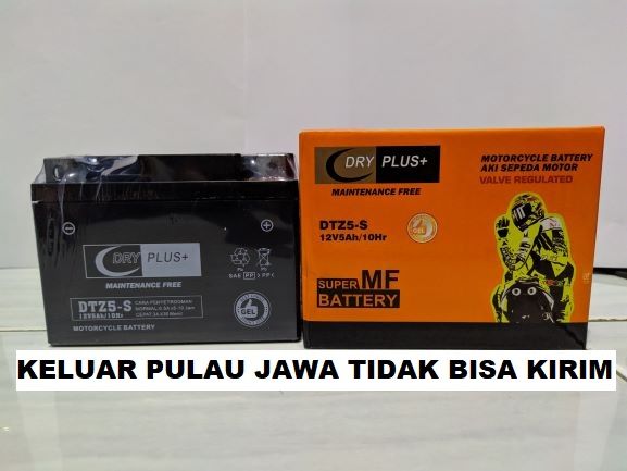 AKI MOTOR MURAH 100 ribuan untuk motor REVO SUPRA X 125 AKI KERING
