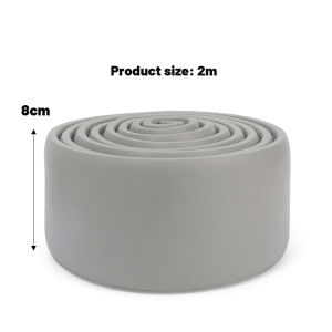 3D Wall Sticker Decorative Skirting Line Waterproof Thickened Wall Sticker Anti-collision Wall Trim Line Skirting Border Decor