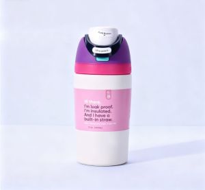 Owala FreeSip Stainless Steel Water Bottle Insulated 12oz cute Straw Leakproof Double Wall