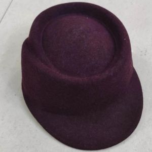 LITTLEX Có thể điều chỉnh Mũ cao cho phụ nữ Ấm áp 100% len Mũ Fedora Hợp thời trang Phong cách retro Mũ len Mùa thu mùa đông