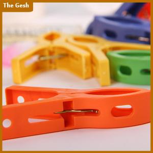 [The Gesh] 8ลูก/เซ็ต hanger clips ผ้าเช็ดตัวพลาสติกขนาดใหญ่ windproof Beach เสื้อผ้า Pins SPRING CLAMP Videos Powerful Hot new cheap