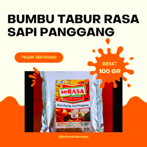 Bumbu Tabur sapi panggang 1Kg Made By Serasa Golden 1 kg
