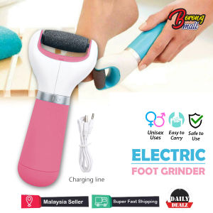 Electric Cordless Callus Remover Foot File Skin Care Pedicure Exfoliate Dead Skin / Penggelek Kaki