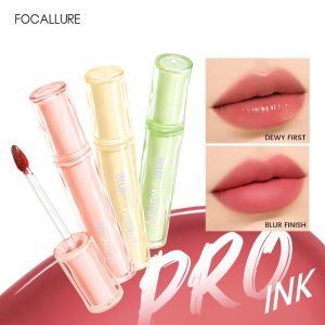 FOCALLURE Matte Watery Lip Tint Moisturizing Lightweight Waterproof Long Wear Not Fade Nom-stick Cup