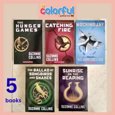 The Hunger Games Trilogy and Prequels (5 books including 2 Prequel Novels) by Suzanne Collins
