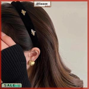Follow Get New[Bloom Z] Retro Hair Hoop Temperament Bee Wide Hair Hoop Hairbands For Women Girls French Versatile Fashion Headband Hair Accessories