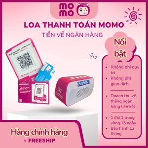[Chính Hãng] Combo 1 Loa MoMo + Sim 5G - Tiền Về Ngân Hàng Hỗ Trợ VIP 24/7