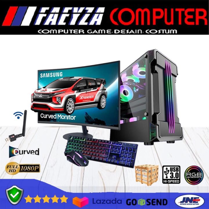 Pc Gaming Gtx 1050 Ti 4gb Ddr4 PC GAMING FULLSET INTEL CORE I5