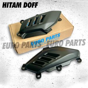 COVER BODY SAMPING NMAX OLD TAHUN 2015 2016 2017 2018 2019 MODEL SIRIP HIU BOLONG ABS TEBAL SIDE COVER BODY ORIGINAL EURO PARTS WARNA SILVER CHROME HITAM DOFF GLOSSY PNP BODI SAMPING SET COVER BODY KIRI KANAN PIJAKAN KAKI SAMPING NMAX LAMA