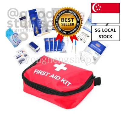 [SG FREE ] Empty Emergency Survival Bag First Aid Kit Pouch Outdoor Sport Travel Portable Survival Handbag Home Medical