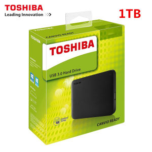 ขายร้อนในประเทศไทย! TOSHIBA ฮาร์ดดิสก์พกพา USB 3.0 ความจุ 1TB/2TB ของแท้ รับประกัน 3 ปี