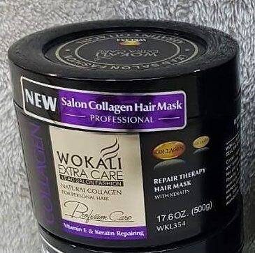 WOKALI Extra Care Keratin Collagen Intense Care Hair Mask Treatment ...