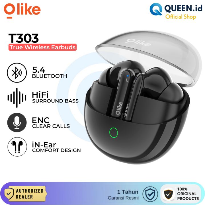 Olike T303 TWS True Wireless Earbuds Headset Bluetooth ENC