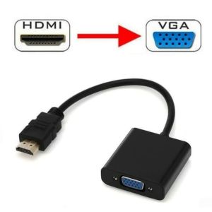 KABEL Hdmi To VGA Converter / input HDMI ke Output VGA